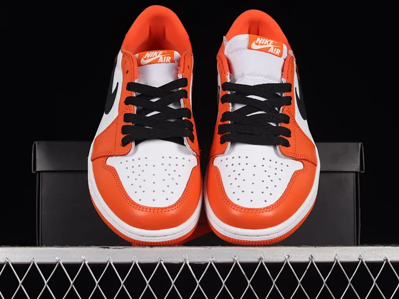All categories Air Jordan Jordan series basketball shoes Air Jordan 1 Low pure original version Air Jordan 1 Low OG "Shattered Backboard" AJ1 Joe 1 white buckle shredded full head layer low-top basketball shoes CZ0790-801
